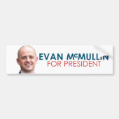 大統領のためのエバンMcMullin バンパーステッカー (正面)