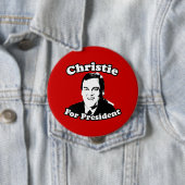 大統領のためのクリスCHRISTIE 缶バッジ (インサイチュ)