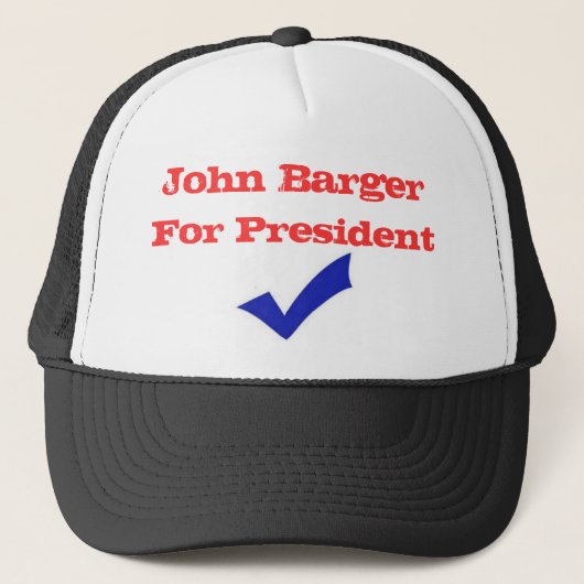大統領のためのジョンBarger キャップ (正面)