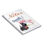 大統領のためのスコットランド・アンガス・ファラ ノートブック (右側)