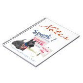 大統領のためのスコットランド・アンガス・ファラ ノートブック (左側)