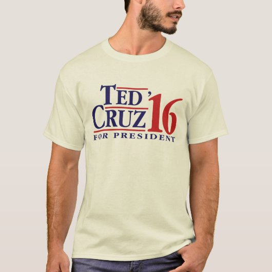大統領のためのテッドCruz Tシャツ (正面)