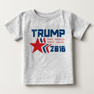 大統領のためのドナルド・トランプ ベビーTシャツ
