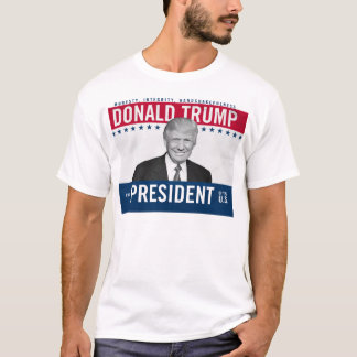 大統領のためのドナルド・トランプ Tシャツ