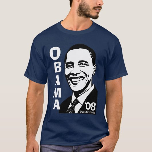 大統領のためのバラック・オバマ! ワイシャツ Tシャツ (正面)