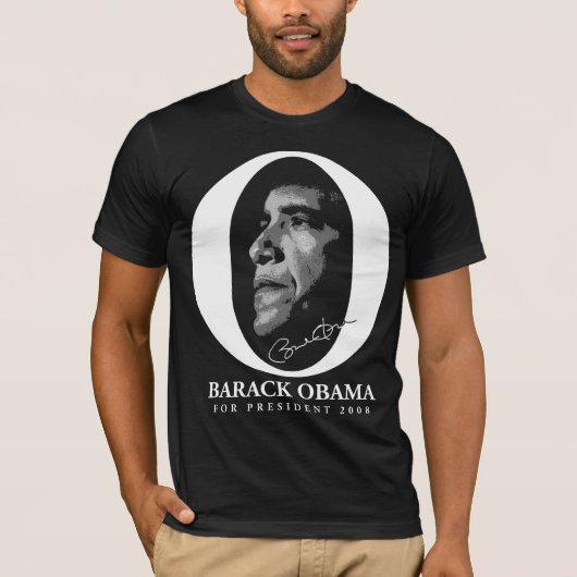 大統領のためのバラック・オバマ Tシャツ (正面)