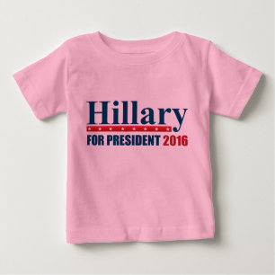 大統領のためのヒラリー・クリントン ベビーTシャツ