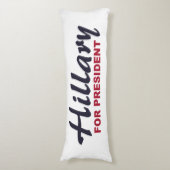 大統領のためのヒラリー・クリントン ボディピロー (正面縦)