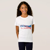 大統領のためのヒラリー・クリントン Tシャツ (正面フル)