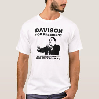 大統領のためのフィルDavison Tシャツ