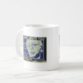 大統領のためのベルニーの研摩機 コーヒーマグカップ (正面左)