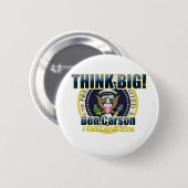 大統領のためのベンカーソン先生 缶バッジ (正面&裏面)