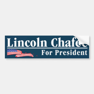 "大統領のためのリンカーンChafee バンパーステッカー