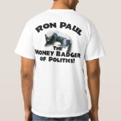 大統領のためのロン・ポール2012年 Tシャツ (裏面)