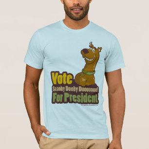 大統領のための投票Scooby Dooby Doo Tシャツ