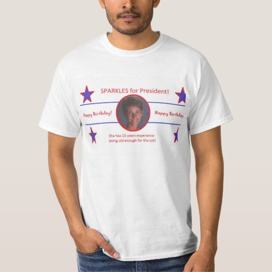大統領のための輝き Tシャツ (正面)