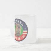 大統領のための2016年に投票Quokka フロストグラスマグカップ (正面左)