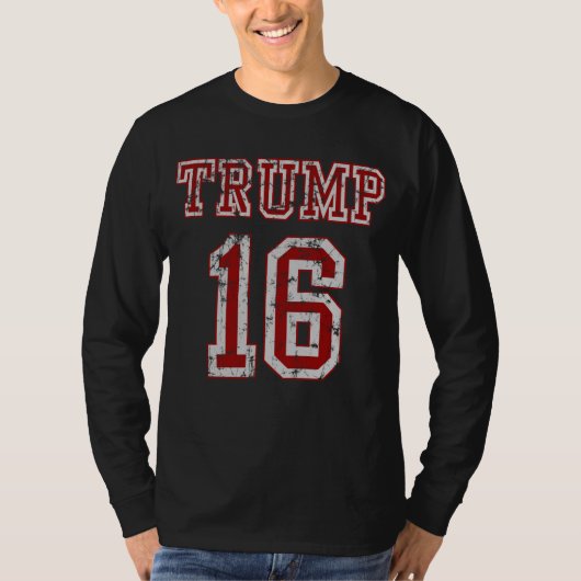 大統領のための2016年のドナルド・トランプ Tシャツ (正面)