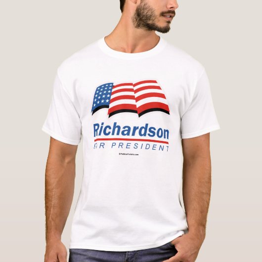 大統領のためのBILL RICHARDSON Tシャツ (正面)