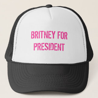 大統領のためのBRITNEY キャップ