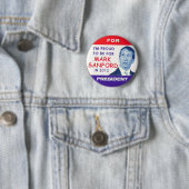 大統領のためのButton 2012印Sanford 缶バッジ (インサイチュ)