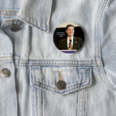 大統領のためのButton Brownback 缶バッジ (インサイチュ)