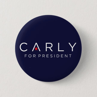 大統領のためのButton Carly 缶バッジ