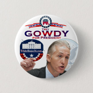 大統領のためのButton Trey Gowdy 缶バッジ