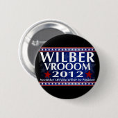 大統領のためのButton Wilber 缶バッジ (正面&裏面)