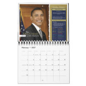 大統領のためのCalendar (役人)祈りの言葉 カレンダー (2月 2027)