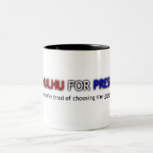 大統領のためのCthulhu ツートーンマグカップ (中央)