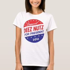 大統領のためのDeezのナット Tシャツ