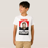 大統領のためのJohn F Kennedy青年 Tシャツ (正面フル)