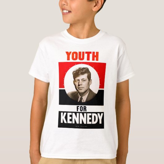 大統領のためのJohn F Kennedy青年 Tシャツ (正面)