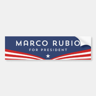 大統領のためのMarcoルビオ バンパーステッカー
