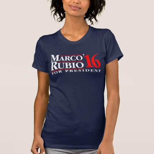 大統領のためのMarcoルビオ Tシャツ (正面)