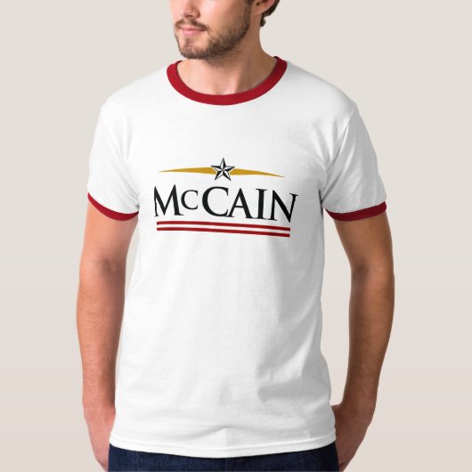 大統領のためのMccain Tシャツ (正面)