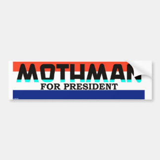 大統領のためのMothman バンパーステッカー