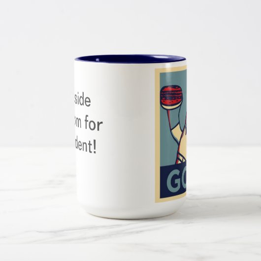 大統領のためのMugイーストサイドの大きいトム ツートーンマグカップ (中央)