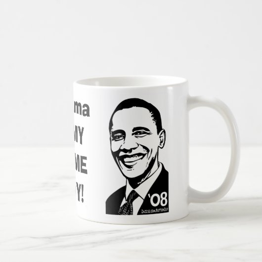 大統領のためのMugバラク コーヒーマグカップ (右)