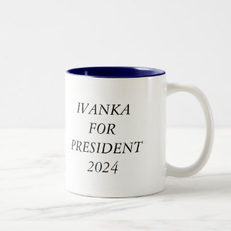 大統領のためのMug Ivanka ツートーンマグカップ