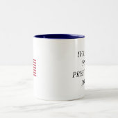 大統領のためのMug Ivanka ツートーンマグカップ (中央)