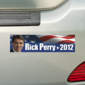 大統領のためのRick Perry バンパーステッカー (車上)