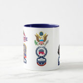 大統領のためのRinger Mug Christie マグカップ (中央)