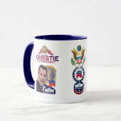 大統領のためのRinger Mug Christie マグカップ (正面左)