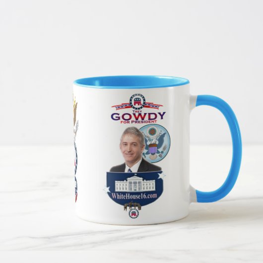 大統領のためのRinger Mug Trey Gowdy マグカップ (右)