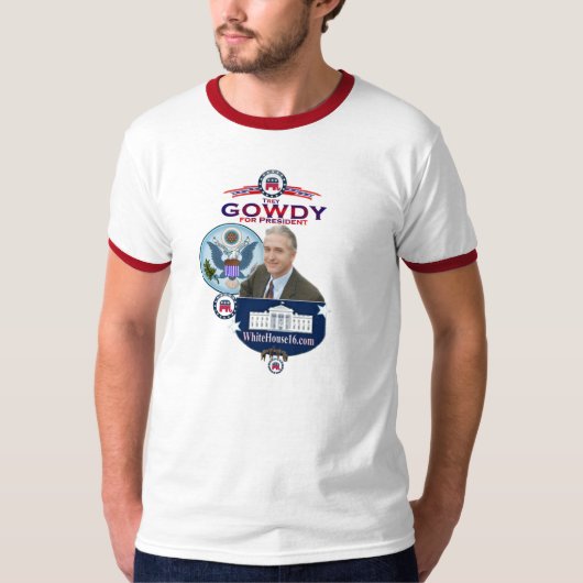 大統領のためのRinger T-Shirt Trey Gowdy Tシャツ (正面)