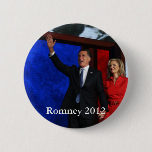 大統領のためのRomney 缶バッジ