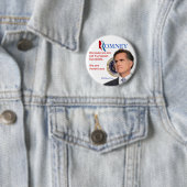 大統領のためのRomney 缶バッジ (インサイチュ)