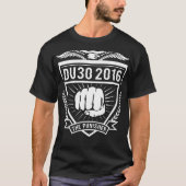 大統領のためのShirt - DU30 2016年Duterte Tシャツ (正面)